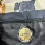 DSW Black and Gold Satin Shoe Fashion Shoulder Bag with Chain Strap Photo 1