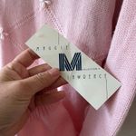 Maggie Lawrence Sz L Vintage Retro Pastel Pink Collared Sweater Dress Maxi Size L Photo 4