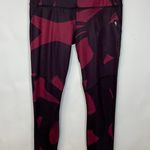 Lululemon All Sport Legging Crop Back Spin Stroke Dashing Purple Black Sz 6 Photo 1