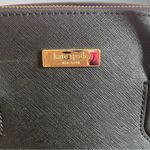 Kate Spade  Black Reiley Dome Leather Satchel Handbag‎ WKRU5641 | EUC Photo 9