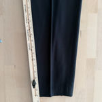 Vintage Wool Pant Suit Women Small Navy Double Breasted Minimalist Career Luxury Blue Photo 15