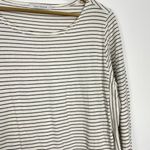 Cut Loose Black and White Striped Top Size L Photo 4