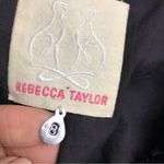 Rebecca Taylor  Black Crop Blazer Photo 4