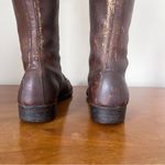American Vintage vintage • 1930s G.H. Bass aviator boots lace up knee high brown leather antique Photo 9