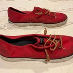 Sperry Top-Sider Crest Vibe Canvas Sneaker RED Size 9.5 9 1/2 Photo 1