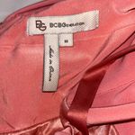 BCBGeneration  Coral Maxi Dress Formal‎ Evening Wear Lined Size 10 HOCO Event Photo 7