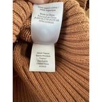 Everlane Organic Cotton Puff Sleeve Button Sweater Top in Rust Women’s sz Medium Photo 8