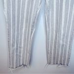 PacSun Gray Double Stripe Straight Leg Jeans High Waist Crop Ankle 29 Photo 10