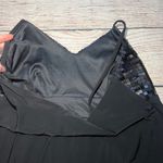 R & M Richards VTG y2k Black Sequin Babydoll Top USA Made Party Womens 10 Elegant Photo 6