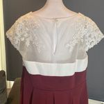 Women’s Ivory Lace Top Chiffon V Photo 5