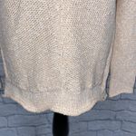 Free People scoopneck scoopback Longsleeve knit sweater sz S Photo 1