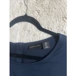 Adrienne Vittadini  -‎ 3/4 Sleeve - Stretch - Button Back - Blue Casual Dress - S Photo 3