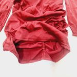 MORE TO COME Blaire Mini Dress in Wine XS Red Photo 3