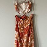 Significant Other Floral Cutout Dress Orange Size 2 Photo 4