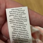 Abound  Cropped Linen Blend Striped Tank Top Small Photo 2