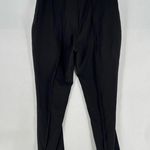 Estelle & Finn Side Zip Seamed Pant Stretch Black Crepe Slim Leg Size 14 Photo 5