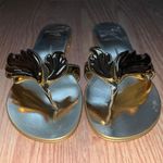 Giuseppe Zanotti Nuvorock Metallic Gold Wing Flat Thong Sandals CRUEL Photo 8