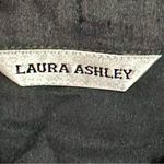 Laura Ashley  Womens Sz XL Silk Black And Blue Reef Embroidered Butterfly Jacket Photo 13