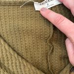 Zenana Outfitters Oversized Small Free People style shirt, olive green, out to out is 24, length is 24 Photo 3