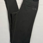 The North Face Black Leggings Athletic Stretchy Design Photo 0