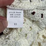 Debut  Women’s Crochet Multi Colored Bohemian Festival Cropped Blouse Size XS Photo 8