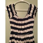 Maurice's Maurice’s Striped Scoop Neck Elastic Waist Short Sleeve Dress Size Small Photo 2