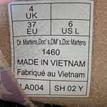 Dr. Martens  1460 Floral Mash Up Backhand Parchment Beige Boots Size 6 #B1136 Photo 2