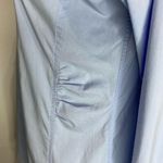 Lands' End 10P Petite Blue Button Down Long Sleeve Photo 5