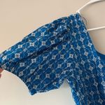 Rhode X Target Blue Eyelet Mini Dress Size Large Photo 5