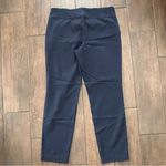 Navy Blue Alfani Pull On Stretch Dress Pants Tummy Control size 8S Photo 6
