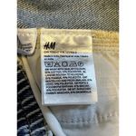 Divided NWT H&M Jeans Womens S Wide Leg Blue Stonewashed Drawstring Denim Jeans Photo 2