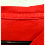 Ralph Lauren Vintage Crest Logo T-Shirt Red Short Sleeve Unisex No Tag Men M/L Photo 3