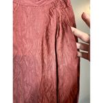 Anthropologie ETT:TWA By Tie Waist Rose Terrcotta Cropped Pull On Pants Size 4 Photo 2