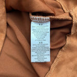 Patrons of Peace Brown Faux Suede Short Sleeve Dress XS Photo 7