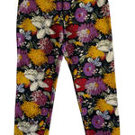 Anthropologie  Elevenses Bold Floral Trousers Pants Size‎ 10 Bohemian Boho Chic Photo 0