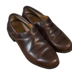 Ariat  Brown Leather Slip On Loafers Women Sz 6.5 Photo 0