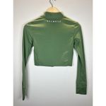 Balance Athletica Balance Athletics The Elevate Cropped Zip Top Green Size Small Photo 6