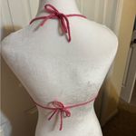 Handmade Crocheted Bra Top Halter Bikini Top Boho Festival Fun Photo 3