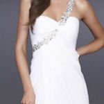 La Femme Open Back Beaded Gown Size 8 Photo 3