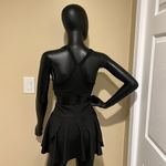 Two pieces Gym Set High Waist Mini Skort Built In Shorts Sport Bea Bustier Top Black Photo 5