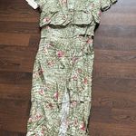 Betsy Lauren Vintage Maxi Dress Alligator Floral 12 Photo 7