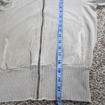 James Perse  Supima Cotton Lycra Zip Up Track Jacket Tan Size 2 US Med Minimalist Photo 8