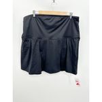 Lands' End Black Swimsuit Mini Skirt Skort Women's Plus Size 24 Wide 24W NWT Black Photo 5