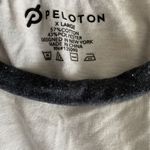 Peloton  Womens Size XL Multicolor Graphic Logo Henley Tee Blouse Photo 3
