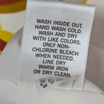 Banana Republic Strapless Paisley Print Dress White Yellow Brown Size 0 Photo 3