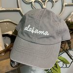 State of Mine Alabama Hat Light Gray Baseball Cap Adjustable Womens One Size Photo 0