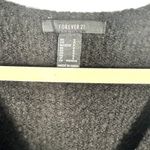 Forever 21 Black Cropped Long Sleeve Sweater Small Photo 2