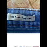 Cotton On  Mid Grazer Skinny Jeans with Exposed Button Fly. Size 8. Photo 7