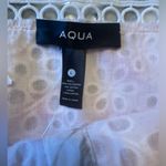 AQUA NWT  Women’s Romantic Eyelet Lace Top Large Photo 5