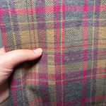 Anthropologie Essential Trousers brown red gray plaid women's 14 academia career Photo 4